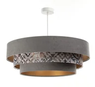 Lampy sufitowe - ImoLight Lampa wisząca Dalia Mix Grafitowa-Mozaika-Złota 050-093-60 // IL-Dl-033 - miniaturka - grafika 1