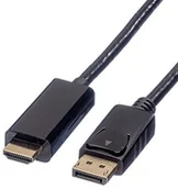 Kable komputerowe i do monitorów - Roline 11.04.5788 kabel DisplayPort, "DP UHDTV", wtyczka, 5 m Czarny 11.04.5788 - miniaturka - grafika 1