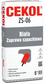 Gipsy i gładzie gipsowe - Cekol Zaprawa szpachlowa 5 kg - miniaturka - grafika 1