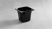 Pojemniki i kosze gastronomiczne - Hendi Pojemnik GN 1/6 100 mm, czarny poliwęglan | , 862728 HENDI-862728 - miniaturka - grafika 1