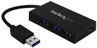 Huby USB - Startech com HUB USB 3.0, czarny HB30A3A1CSFS - miniaturka - grafika 1