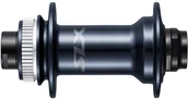 Piasty rowerowe - Shimano SLX HB-M7110 Adapter przedniej piasty Oś E-Thru CL, black 32H 2020 Piasty MTB E-HBM7110BX - miniaturka - grafika 1