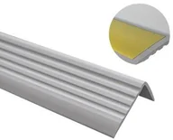 Meble modułowe i akcesoria - Quest Profil schodowy antypoślizgowy samoprzylepny ND 1,3m srebrny 735-ND-SREBRNY-130 - miniaturka - grafika 1