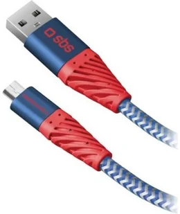 SBS Kabel USB Micro USB Unbreakable 2 m TECABLEUNREMIC2GK - Kable USB - miniaturka - grafika 2