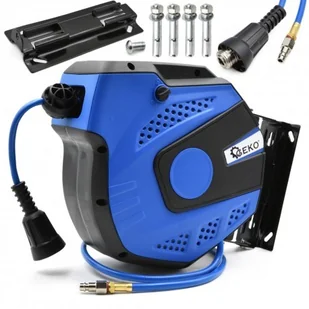 GEKO Wąż pneumatyczny na zwijaku 14m 6,5x10mm 1353 G03191 - Akcesoria pneumatyczne - miniaturka - grafika 7