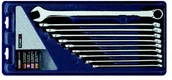 Zestawy narzędziowe - KS Tools 519.0660 Chrome Plus zestaw kluczy pierścieniowych szczękowych, bardzo długie, 10-częściowy, 10  19 MM 4042146123669 - miniaturka - grafika 1