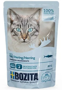 Bozita Cat Śledź w sosie saszetka 85g - Mokra karma dla kotów - miniaturka - grafika 3