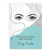 Planery - Murrano Planner kalendarz książkowy z nadrukiem dla kosmetyczki KZ-PLA-040 - miniaturka - grafika 1