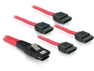 Impakt KABEL SAS 36PIN MINI->SATA 7PIN X4 100CM DELOCK - Kable komputerowe i do monitorów - miniaturka - grafika 3