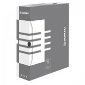 Pudła i kartony archiwizacyjne - PBS Connect Pudło archiwizacyjne DONAU 80 mm szare DN308-5 - miniaturka - grafika 1