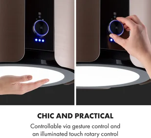 Klarstein CGCH6-Skyfall-Gold - Okapy kuchenne - miniaturka - grafika 6