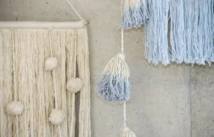 Lorena Canals Lorena Canals, Dekoracja na ścianę, Wall Hanging Cotton Field, 65(100)x35 cm, Kremowy - Wyposażenie pokoiku dziecięcego - miniaturka - grafika 13