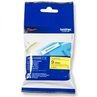 Brother Taśma do nadruku MK621BZ 9 mm x 8 m Kolor taśmy żółty Kolor nadruku czarny - Etykiety do drukarek - miniaturka - grafika 2