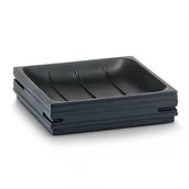 Mydelniczki i dozowniki mydła - Zeller 18315 mydelniczka, kolor łupkowy - miniaturka - grafika 1