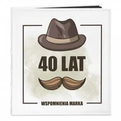 Albumy fotograficzne - NA Murrano Album Zdjęcia Duży Męskie Wspomnienia Nadruk ALB-BC-BK-UV-022 - miniaturka - grafika 1