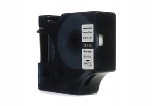 Dymo JetWorld Taśma S0718620 do LM100 LM120 LM150 LM155 LM160 LM200 LM210 LM220 LM260 LM280 LM300 LM350 LM400 LM450 LM500 Black on White 19mm x 5,5m JetWorld uniwersalny 36212-uniw - Etykiety do drukarek - miniaturka - grafika 2