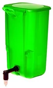 Akcesoria dla gryzoni - Kerbl Stały królik poidłowy 1000 ML z tworzywa sztucznego, zielony Nr art. 74205 - miniaturka - grafika 1
