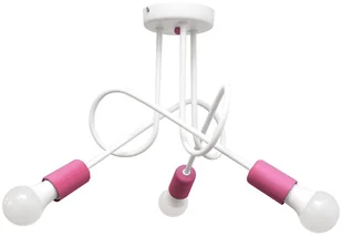 Helam Żyrandol natynkowy OXFORD 3xE27/60W/230V - Lampy sufitowe - miniaturka - grafika 4