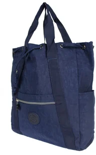 Bag Street Praktyczny Plecak Torebka 2 w 1 BAG STREET 2247 GRANATOWY - Plecaki - miniaturka - grafika 2