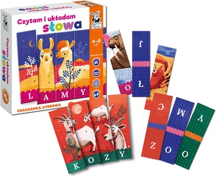 Czytam I Układam Słowa Układanka Literowa Kapitan Nauka - Gry planszowe - miniaturka - grafika 3