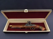 Repliki - broń - Denix SA REPLIKA NAPOLEOŃSKI PISTOLET W PUDEŁKU MODEL 1127L+P01 1127L+P01 - miniaturka - grafika 1
