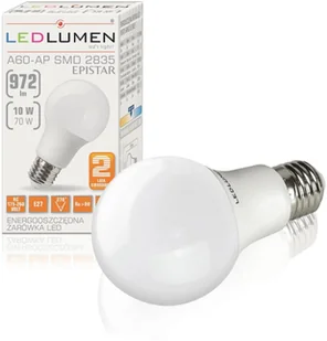 LEDlumen Żarówka LED CCD NW A60-AP, E27, 10 W, barwa biała neutralna - Żarówki LED - miniaturka - grafika 6