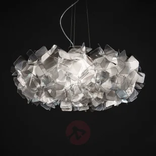Slamp Clizia lampa wisząca, 78 cm, fumé - Lampy sufitowe - miniaturka - grafika 2