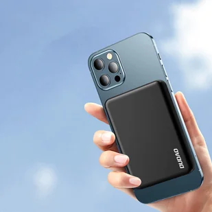 Dudao bezprzewodowy power bank MagSafe 5000mAh czarny (K14S) hurtel-82326-0 - Powerbanki - miniaturka - grafika 4