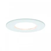 Oprawy, klosze i abażury - Paulmann Zestaw Nova Coin okrągłe stałe LED 1x6,5W 2700K 230V Biały-mat/alu 93459 - miniaturka - grafika 1