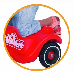 BIG Jeździk Bobby Car Classic Czerwony 1303 - Jeździki dla dzieci BIG Jeździk Bobby Car Classic Czerwony 1303 - Jeździki dla dzieci - miniaturka - grafika 7
