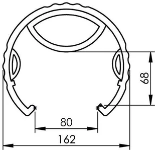Tensator Osłona elastyczna nogi regału - Rack protector L - Pozostałe wyposażenie warsztatu - miniaturka - grafika 3
