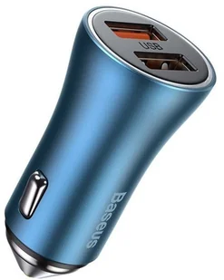 Baseus Baseus Golden Contactor Pro | Ładowarka samochodowa 2x USB Huawei FCP Quick Charge 3.0 Samsung AFC 40W TZCCJD-A0G - Ładowarki samochodowe Baseus Baseus Golden Contactor Pro | Ładowarka samochodowa 2x USB Huawei FCP Quick Charge 3.0 Samsung AFC 40W TZCCJD-A0G - Ładowarki samochodowe - miniaturka - grafika 9