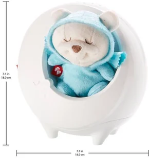 Fisher Price Gwiezdny Projektor Uspokajacz 2W1 - Pozytywki dla dzieci - miniaturka - grafika 7