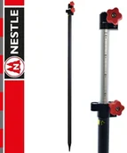 Sprzęt geodezyjny - Nestle Tyczka pod lusto GPS 3.6m z włóka węglowego i aluminium 14031000 - miniaturka - grafika 1