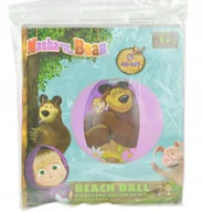 Zabawki i gry sportowe - Piłka plażowa Masza i Niedźwiedź 40cm - miniaturka - grafika 1