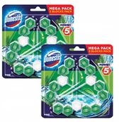 Środki do kuchni i łazienki - Domestos Power 5 Leśna Kostka zapachowa 2x 3 szt - miniaturka - grafika 1