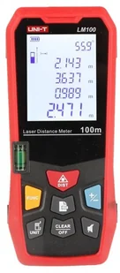 UNI-T Dalmierz laserowy LM-100 UNI-T LM-100 - Dalmierze - miniaturka - grafika 3