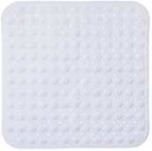 Maty antypoślizgowe - 5five Simple Smart Mata antypoślizgowa do brodzika 54x54 cm biała B07R514K2G - miniaturka - grafika 1