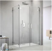 Kabiny prysznicowe - Radaway Kabina prysznicowa 80x70 Arta DWD+S Radaway (386180-03-01R + 386055-03-01L + 386109-03-01) - miniaturka - grafika 1