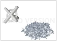 Narzędzia glazurnicze - Mega Krzyżyki dystansowe z uchwytem do glazury 2.5mm 75szt.mega 61383 - miniaturka - grafika 1