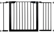 Zabezpieczenia dla dzieci - Bramka zabezpieczająca rozporowa do 117cm czarna SG0002AC - miniaturka - grafika 1