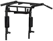 Poręcze i drążki do podciągania - BK BenchK BK benchk wielofunkcyjna urządzenie przeznaczone do montażu na ścianie drążek do podciągania do Pull Chin DIP i Sit-up, Black, L Drążek gimnastyczny D8 2 w 1 - miniaturka - grafika 1