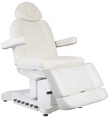 Fotele kosmetyczne - FOTEL KOSMETYCZNY ELEKTR. AZZURRO 708B EXCLUSIVE 4 SILN. PODGRZEWANY 134887 - miniaturka - grafika 1