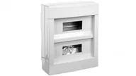 Rozdzielnie elektryczne - elettrocanali Rozdzielnica modułowa 2x12 natynkowa bez drzwi seria 610 IP40 280x350x100 szara EC61024 EC61024 - miniaturka - grafika 1