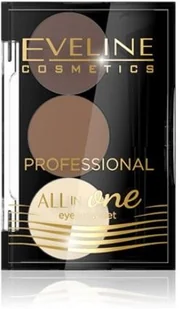 Eveline All in One Eyebrow Set Cienie do brwi nr 02 - Pozostałe kosmetyki - miniaturka - grafika 2