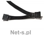 Kable komputerowe i do monitorów - be quiet! Kabel CS-6740 4xSATA 720/600mm - miniaturka - grafika 1