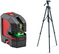 Sprzęt geodezyjny - Leica Laser budowlany Lino L2G - ZE STATYWEM - miniaturka - grafika 1
