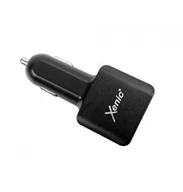 Ładowarki samochodowe - XENIC ŁADOWARKA SAMOCHODOWA FC 2xUSB 1xUSB-C 6A czarna - miniaturka - grafika 1