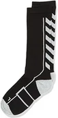 Piłka nożna - Hummel Trzmiel Kids skarpety Tech Indoor Socks High, czarny 21-075-2114_Black/White_8 ( 32 - 35 ) - miniaturka - grafika 1