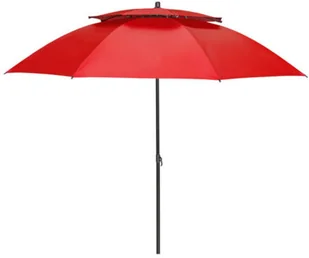 Doppler Parasol plażowy Windprofi, biały, 200x170 cm - Parasole ogrodowe - miniaturka - grafika 4
